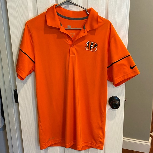 Nike | Shirts | Nike Bengals Golf Polo 